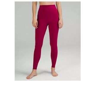 Lululemon Align Super High Rise Pomegranite / Size 6